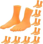 Set of 9 Little Foot Toe Finger Cots Halloween Mini Fingers Puppets Educational Toy