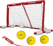 GoSports Floating Water Polo Game Set | Must Have Summer Pool Game | Includes Goal and 3 Balls