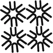 Homoyoyo 100pcs U-Shaped Tile Spacers Ceramic Floor Tile Wedges Plastic Shims for Leveling Deck Spacers Tiling Tools