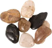 FONDOTIN Stone Pebbles 500g Aquarium Ornaments Fish Tank Decorations Plant Pot Pebbles Decorative Stones