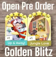 GOLDEN BLITZ_MONO_GO_EVENT_ 5_STARS_Up&Away!_Jungle Love_OPEN_PRE ORDER_BOOK NOW
