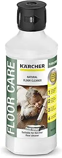 [Kärcher] Natural Floor Cleaner RM 538N Vegan, Silicone-Free, Microplastics, Dyes, Ideal for Families, Pet Owners, Powerful, for All Sealed Hard Floors, 0.5L