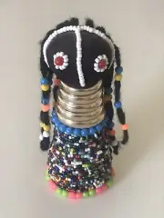 Ndebele Tribe Bead Doll From South Africa