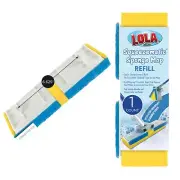 Products Squeeze Matic Butterfly Sponge Mop Refill, 9", Replacement Head, Flo...