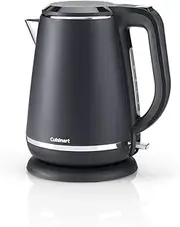 [Cuisinart] Jug electric kettle, Fast boil, cordless kettle, 3KW, Slate Grey, Stainless Steel, Matte Finish, 1.5L Capacity, Part of coordinating kettle and toaster sets