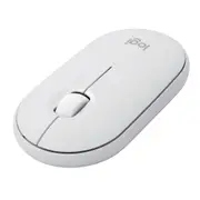 Logitech M350S Pebble 2 Wireless Mouse (White)