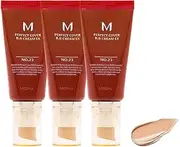 M Perfect Cover BB Cream Ex No.23 Natural Beige 50ml x 3EA. Bulk Buy Set for MISSHA (3 Tubes)