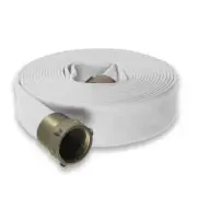 Kuriyama 2.5" x 25 FT. Jafline HD D.J. Fire Hose - White, new