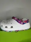 Crocs Classic Hiker Solarized Platform Clogs White 207990-94S Men's 10| Wmn's 12