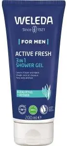 Weleda Active Fresh 3 in 1 Shower Gel Men 200ml