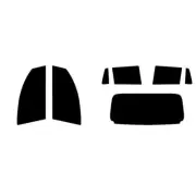 For Daihatsu Sirion 5-door Hatchback 2004-10 Full Pre Cut Window Tint Kit Film