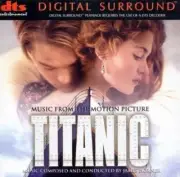JAMES HORNER Music From The Motion Picture TITANIC RARE OOP DTS 5.1 Celine Dion