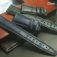 在飛比找PChome24h購物優惠-全新 IWC 軍錶摺疊扣專用特仕款錶帶 ( 22mm.20m