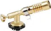 Culinary Cooking Torch, Portable Butane Torch Head BBQ Flame Gun with Adjustable Flame for Desserts Creme Brulee Baking