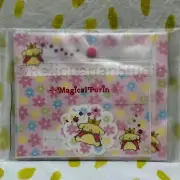 NIP! Sanrio Pompompurin Magical Purin Stationery Letter Set w Vinyl Case 2001