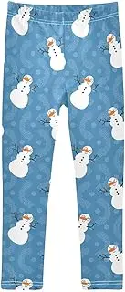 [Caihoyu] Girls Leggings Soft Comfortable Leggings for Kids Elastic Waist Kid Legging Tight 4-10T