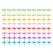 80Pcs Dragonflies Plant Orchid Clip Plant Clip Orchid Clip for Support Vine Grow
