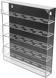 GARIOUANS Medal Shadow Case Acrylic Display Holder for Coins Pins and Sports Medals Stylish Storage Container for Home Office Protects and Humidity