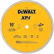 DEWALT DW4764 10-Inch by .060-Inch Premium XP4 Tile Blade Wet