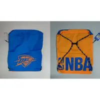 在飛比找蝦皮購物優惠-(創信)NBA 運動休閒束口袋 抽繩袋 雷霆-藍桔 8461