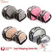 Soft-sided Pet Carrier Cat Dog Puppy Rabbit Folding Bag Travel Cage Crate Large