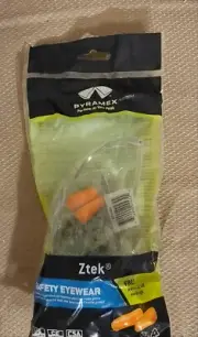 10 Pack Pyramex Ztek Safety Eyewear with 32dB Ear Plugs