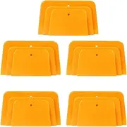 Body Filler Spreaders 3 Sizes Reusable Plastic Auto Body Spreader for Automotive Fillers Putties Glazes Caulks and Paint Easy to Use