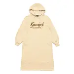 KANGOL 英國袋鼠 長袖帽T 長裙 奶茶色 KAORACER 6252158101