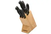 WILTSHIRE LASER EDGE 7 PIECE KNIFE BLOCK SET