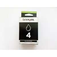 在飛比找蝦皮購物優惠-LEXMARK 4原廠黑色墨水匣