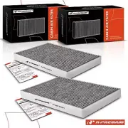 2 Activated Carbon Cabin Air Filter for Audi A4 02-09 A6 01-04 Allroad Quattro (for: Audi)