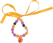 GANAZONO Halloween Cat Collar Adjustable Pumpkin Pendant Pet Neck Decoration for Kittens Puppies Exquisite Workmanship for Parties Durable Stylish Design Halloween Elements