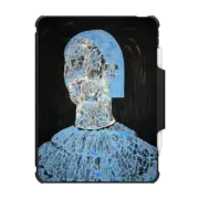 iPad Air (4th/5th gen) Impact Folio Case My Soul My Baby My Blue by Chow Ciao Chow