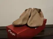 Capezio Jazz Bootie Slipper CG15A Carmel Tan Adult Sizes Men 11 12 13 14