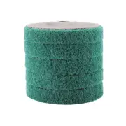 5Pcs Nylon Fiber Flap Wheels Polishing Buffing Wheel Scouring Pad Grinding3921