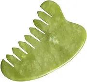 FOMIYES Jade Comb Massager Back Body Massager Sleek Smooth Scalp Care Tool Random Color