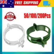 50-200x Tomato Greenhouse Ties Veggie Plant Support Clips Garden trellis StaKP