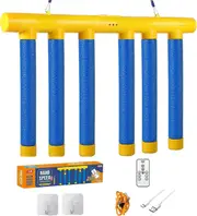 Reflex Challenge Game, Drop Sticks Game, Hand Eye Coordination Reaction Training Toy, 3 Adjustable Speed, With Remote Control A