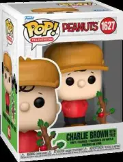 Charlie Brown w/ Tree #1627 - Peanuts Christmas Funko Pop!