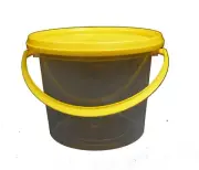 20 x 1L Honey Bucket w/ Lid Food Grade Pharmaceutical Pail Bin Container 1KG