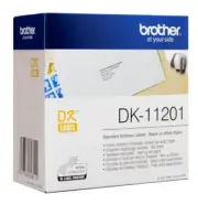 50x Brother DK-11201 DK11201 White Standard Address Label 29mm x 90mm 400 lable