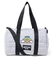 [Moschino Kids] Moschino Kids Teddy Bear diaper bag and changing pad set One Size grey
