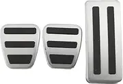 Compatible With Honda Jazz City 2021 2022 2023 2024 Car Pads Break Accelerator Pedals Cover Stainless Steel Interior Accessories(MT)