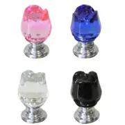 Rose shaped Toilet Button Press Toilet Press Tool Easy to Use Bathroom Decor