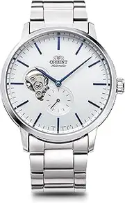 [ORIENT] RN-AR0102S Automatic Wristwatch, BasicConcept Mechanical Automatic, Open Heart, Men's, White, Silver, Dial color - white, Mechanical Automatic Watch (Hand Winding Included)