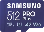 Samsung 512GB Micro SDXC Pro Plus Memory Card