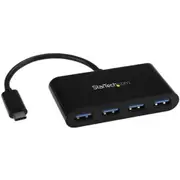 StarTech.com 4 Port USB 3.0 Hub USB-C to 4x USB-A [HB30C4AB]