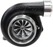 Aeroflow Boosted 6762 .82 T3 Flange V-Band Outlet GTX3584 Black - AF8005-3021BLK
