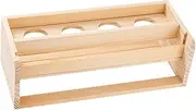 harayaa Paper Roll Dispenser Painting Easel Convenient Kids Sturdy Not with Paper with 4 Holes Tabletop 17 in Easel Roll Paper Holder