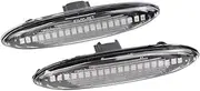 2PCS Dynamic Side Marker Turn Signal Light For Lexus IS250 IS350 SC430 Toyota MARK X REIZ CROWN UZZ40 Highlander Camry ACV40(Dynamic Crystal Type)